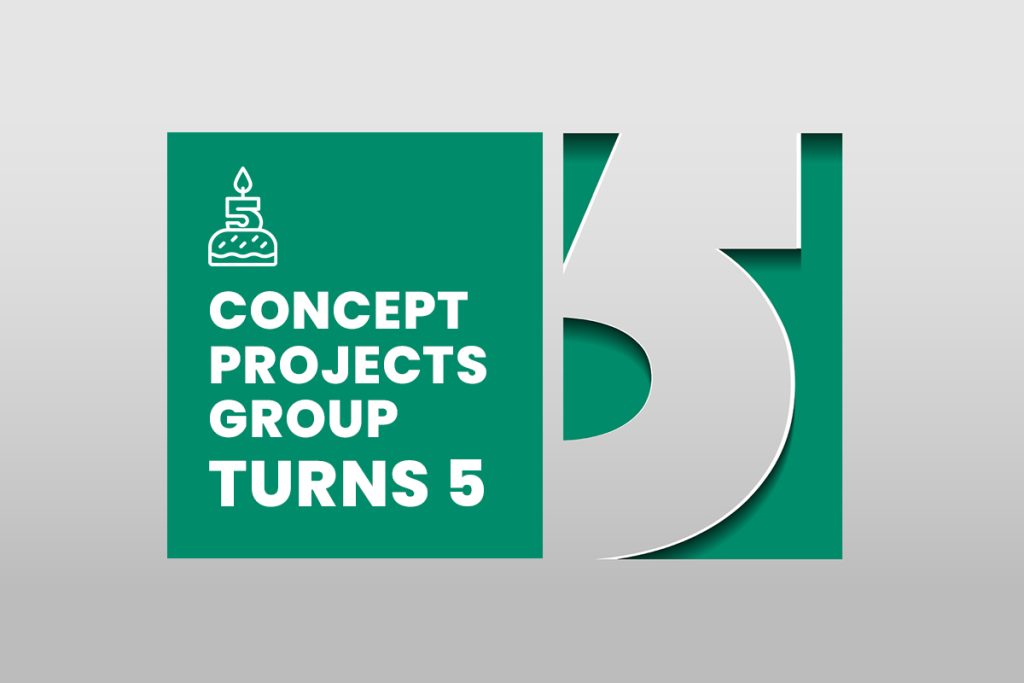 Celebrating 5 Years of Concept Projects Group